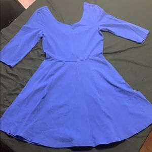 Express 3/4 length sleeve dress